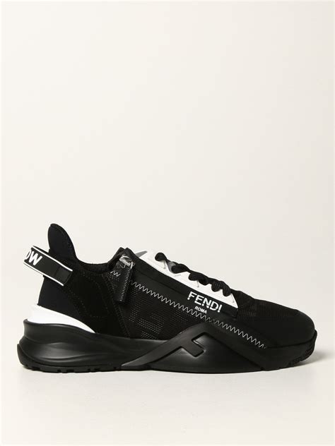 fendi sneakers dames zwart|fendi sneakers for ladies.